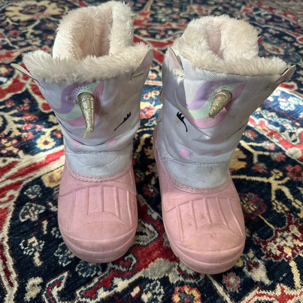Unicorn Snow Boots